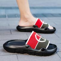 22 slippers European and American flip-flops summer wear letters beach casual shoes 39