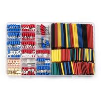 Professional 678pcs terminals Set with Crimping Tool Heat Shrink Sleeves Terminals Assortment for Stable Wiring Solution 1