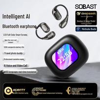SE SOBAST S-OW13pro True Wireless AI Earbuds juoda