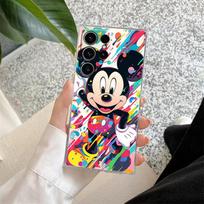 Disney Pelėdos Mikio Skaidrus dėklas Samsung Galaxy S26 S25 Ultra S24 S22 S26 Plus S20 S23 S21 S25 FE 5G Skaidrus silikoninis dangtelis Galaxy S20 FE