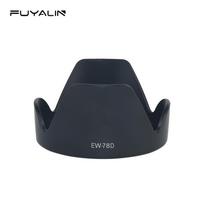 EW78D Lens Hood for Canon 550D, 60D, 500D, 7D, 18-200mm, 28-200mm Lenses Yes juoda