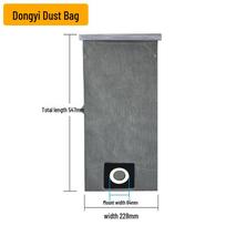 Dongyi Universalus 15L/30L dulkių siurblio dulkių maišeliai ir filtrai – Neaustinio audinio priedų rinkinys gray