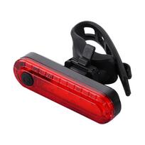 Dviračio galinis žibintas USB įkraunamas Baltas Raudonas LED Ryškūs dviračio galiniai žibintai Saugos įspėjimas Šalmo žibintai Važiavimo dviračiu aksesuarai raudona