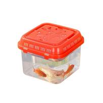 Mini Portable Fish Tank Pet Supplies Terrarium Small Plastic Reptile Feeding Hamster Carrier Cage