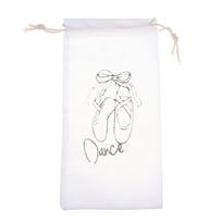 Dance Shoes Storage Bag Portable Dance Shoes Organizer Handbag Pouches Satin Dance Shoes Hanging Multifunctional Storage Bag balta