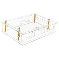 Banana Pi F3 Transparent Acrylic Case with Fan and Heatsink Acrylic Shell + Fan