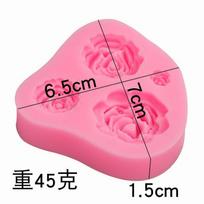High-quality Silicone Sugarcraft Diy Tool Fondant Mould For Cake Decorating And Chocolate Baking Heart #2