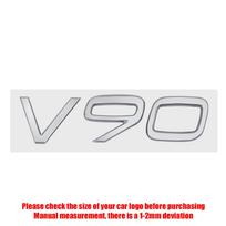 xjfbs3 3D ABS Automobilio Galinės Raidės Emblema Lipdukas Volvo V50 V60 V90 Automobilio Dekoratyviniai Priedai