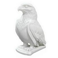 3D Printed Bald Eagle Figurine, Collectible Wildlife Animal Figure, Small Bird Desktop Ornament for Home Office Room Decor balta