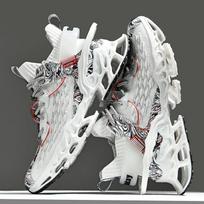 Lexsan Men Running Shoes Athletic Shoes Male Tenis Luxury Designer Mesh Breathable Daily Stylish Blade Cushioning For Men 40