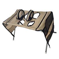 Quick Drying Dog Grooming Table Anti-Scratch Pet Washing Station Pet Grooming Hammock  Pet Care chaki