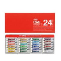 Holbein HWC Vandens spalvų dažų rinkinys 5 ml x 24 spalvos Profesionalus dailininko rinkinys WG591