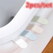 2PCS/SET Tualeto sėdynių užvalkalai pakeliamas dangčio pakėlimo įrenginys sėdimoji komoda vonios reikmenys 2pcs&random gray
