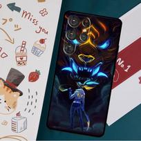 Kda Kaisa Ahri Akali dėklas Samsung Galaxy S23 S20 FE S21 FE S22 Ultra Note 20 S8 S9 S10 Note 10 Plus nugarėlė Galaxy S20 FE