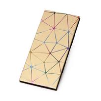 Creative New Long PU wallet Card Holder Rhombus Laser Indentation Wallet Magic Wallet Men's and Women's Coin Purse