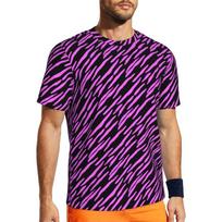Summer Stripes Print Sports T Shirt Hippie T-Shirts Man Awesome Tshirt Beach Short Sleeve Oversize Men T-shirt Tops XS