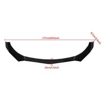 Front Bumper Lip Spoiler Front Bumper Lip Splitter Front Lower Lip Spoiler Air Dam Trim Body Kit Front Bumper Lip Splitter Body