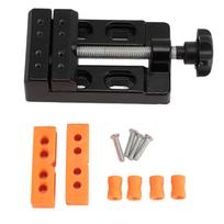 Mini Bench Vice Clamp Aluminium Alloy Opening Parallel Table Vise Clamp for Watch Repair