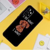 Dogs Dachshund Cute For Samsung Galaxy A14 A34 A54 A12 A32 A52 A51 A71 A53 A33 A13 A15 A25 A35 A55 Phone Case Samsung A73 5G