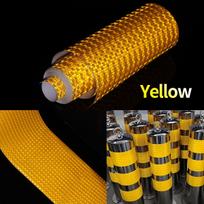 Reflective Safety Mark Tape Stickers Self Adhesive Warning Film for Car Motorcycle Auto Styling 20cm&1m multi
