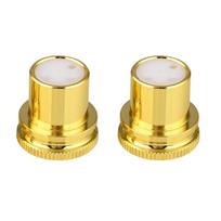 2pcs XLR Dust Caps Noise Stopper Shielding Caps Enhances Signal Stability and Auditory 1