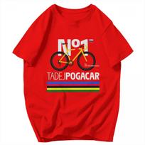 Vyriški marškinėliai Tadej Pogacar Dviratininkų komanda Pogi Tour De France Pops Y2K Grafiniai marškinėliai Unisex drabužiai Marškinėliai S
