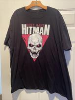 Vintage Bret The Hitman Hart  Men's All Size S-345XL 1HRC9 Unisex T-Shirt L gray