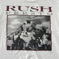 Vintažiniai 1990 m. Rush Presto Balti Grafiniai Grupės Marškinėliai Medvilniniai Unisex S-5XL US762 Unisex Marškinėliai XXXXL