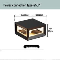 UOSU Outdoor Waterproof Villa Pillar Light