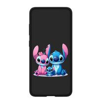 Phone Case for Samsung Galaxy S25 S23 S22 S24 Ultra FE A05 A06 A15 A16 A36 A37 A35 A52 A54 A55 A56 A57 A25 A26 A53 A17 Anime Lilo Luxury Stitch Cover for iPhone 11 Pro lubų spalva