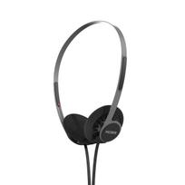Koss KPH40 Utility Headphones with Detachable Cord System and Design On-Ear Ultra-Lightweight (Stealth Black)