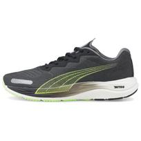 Puma Velocity Nitro 2 Unisex Black Fizzy Lime Running Shoes 195337-06 EU 41