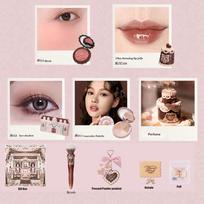 Flower Knows Makeup Box Gift Set 07 10pcs gray