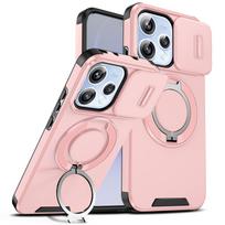 Oppo Reno15 dėklas OPPO Reno 15 dangtelis Oppo Reno 15c Magnetinis žiedas Šarvuotas Stumdomas kameros objektyvo dangtelis Magsafe Belaidžio įkrovimo dangtelis OPPO Reno15 white