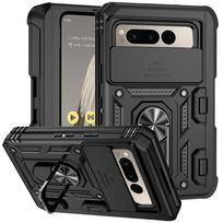 Pixel Folding Sergeant Ring Anti-drop Mobile Phone Case Google Flod Creative Window Case Google  Pixel Fold juoda
