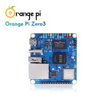 Orange Pi Zero 3 kūrimo plokštė su keturių branduolių Allwinner H618 procesoriumi ir Gigabit Ethernet prievadu 1G RAM