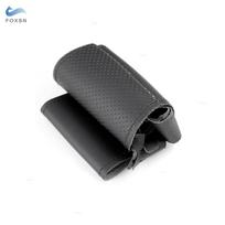 For Opel Vauxhall Holden Astra (H) Signum Vectra (C) 2005-2009 Zaflra (B) 2005-2014 Car Inner Steering Wheel Cover Leather Trim juoda