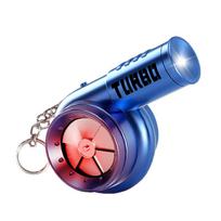 Su garso turbokompresoriaus pakabinamu šviestuvu Fakelo imitacija Turbo žaislai Turbo raktų pakabukas Kalėdinės dovanos mėlyna