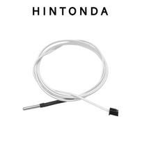 NTC 100K 3950 Stainless Steel 3D Printer Thermistor with 3mm Head and XH2.54 Terminal white