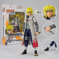 Minato Namikaze Action Figure balta