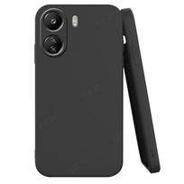 For Cover Xiaomi Poco C65 Case Poco C65 C 65 Capa Liquid Silicone Original Phone Bumper Shockproof Soft TPU Case Poco C65 Fundas For Poco C65 juoda