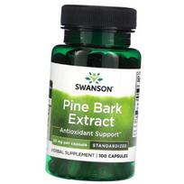 Pušies žievės ekstraktas, Pine Bark Extract 50, Swanson 100 kaps. (71280252) 100caps