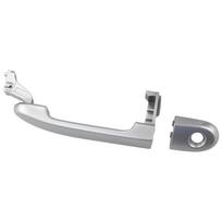 Priekinė kairė išorinė durų rankenėlė su skylute Nissan Versa 2007-2012 gray