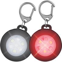 2 Pack Dog Lights for Night Walking, Rechargeable LED Dog Collar Light 3 Glowing Modes,Adjustable Flashing Dogs Collar for Small Medium Large 2-Pack