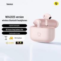 Baseus W04 True Wireless Half-in-Ear Earbuds rožinė