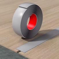 1 vnt. 1m/3m lipnios grindų dangos juostelės, kilimo krašto apdailos juostelė, grindų perėjimo, durų slenksčio tarpai, durų apačios sandarinimo juostelė (light grey,4cm&1M) šviesiai pilka spalva