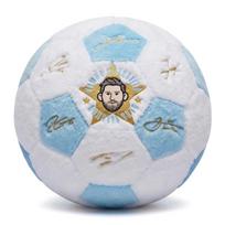 Oficialus Argentinos Nacionalinės Komandos Pliušinis Futbolo Kamuolys su Atspausdintu Messi Parašu, Autentiškas Licencijuotas Produktas