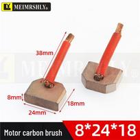 Compatible Carbon Brush for 24V 800W Zhongli Nuoli Electric Forklift Hydraulic Pump (5x12x11)