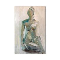Modernus Abstraktus Nuogas Moters Aliejinis Paveikslas HD Plakatas Svetainės Sienų Menas Paveikslas Namų Dekoravimas 21cm×30cm NoFrame