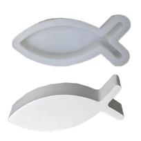 Fish Shape Silicone Mold Animal Holder Resin Mold Holder Fish Epoxy Molds DIY Home Decor B white